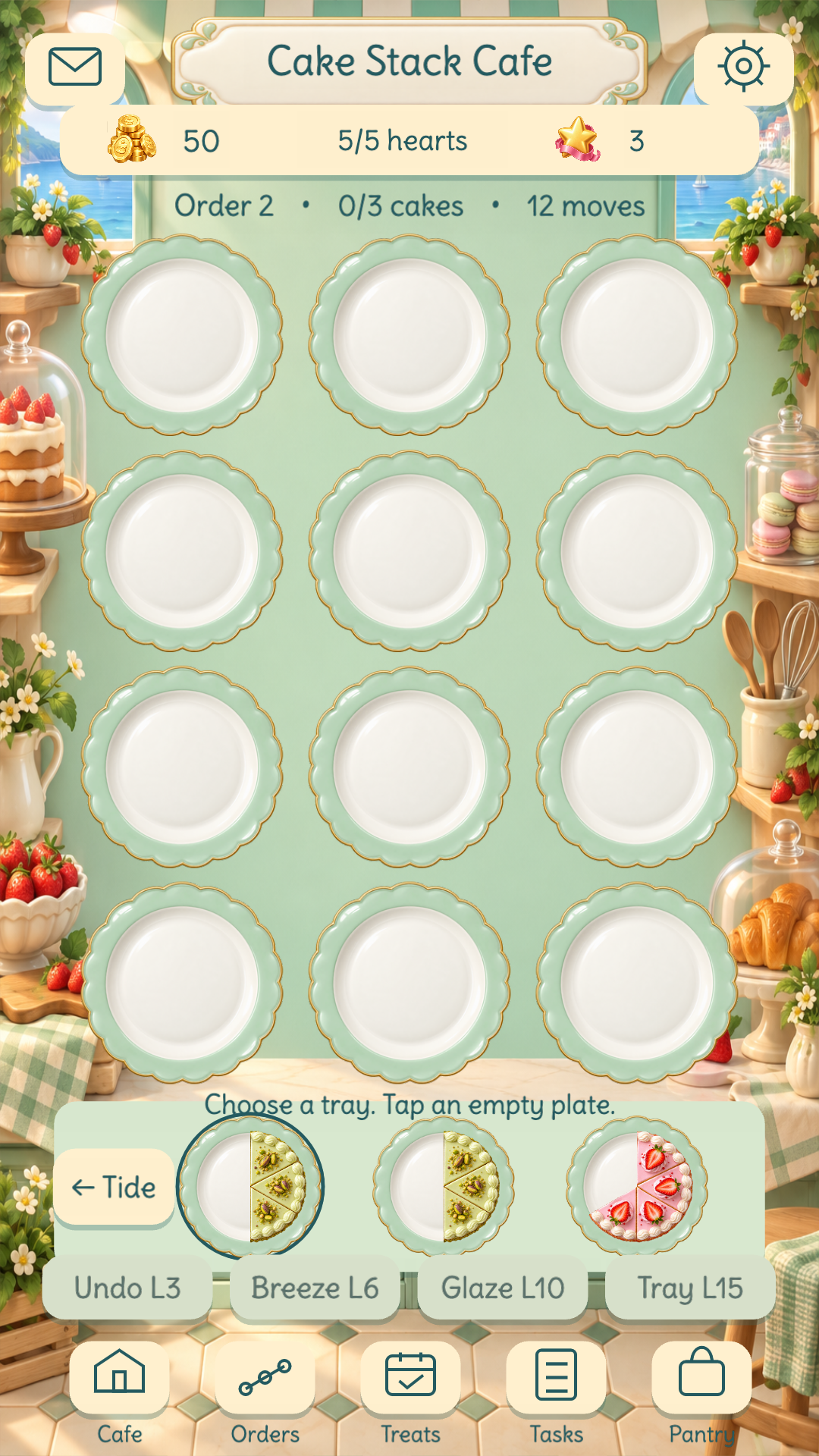 Cake Stack Cafe gameplay screenshot 1